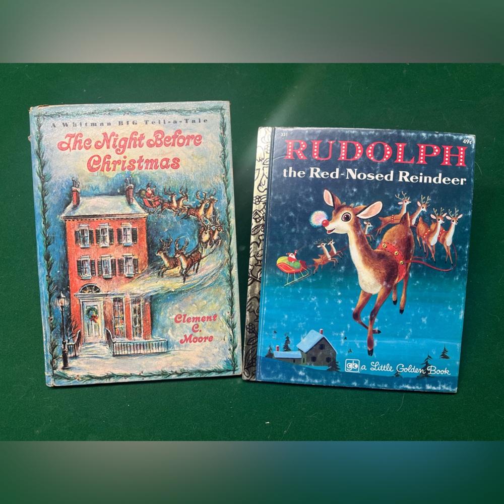 Vintage Christmas Storybook Set